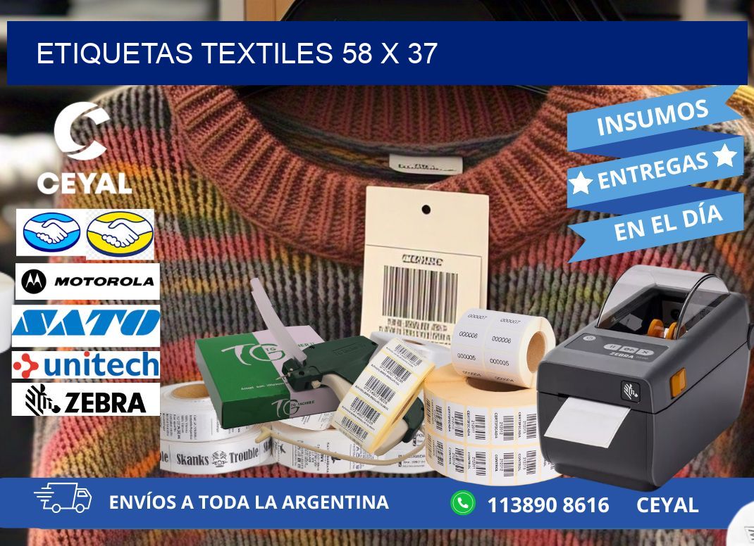etiquetas textiles 58 x 37
