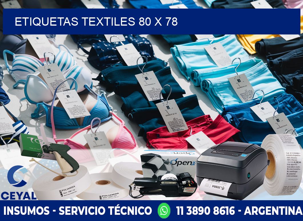 etiquetas textiles 80 x 78