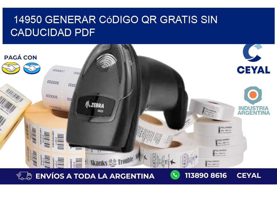 14950 Generar código QR gratis sin caducidad PDF