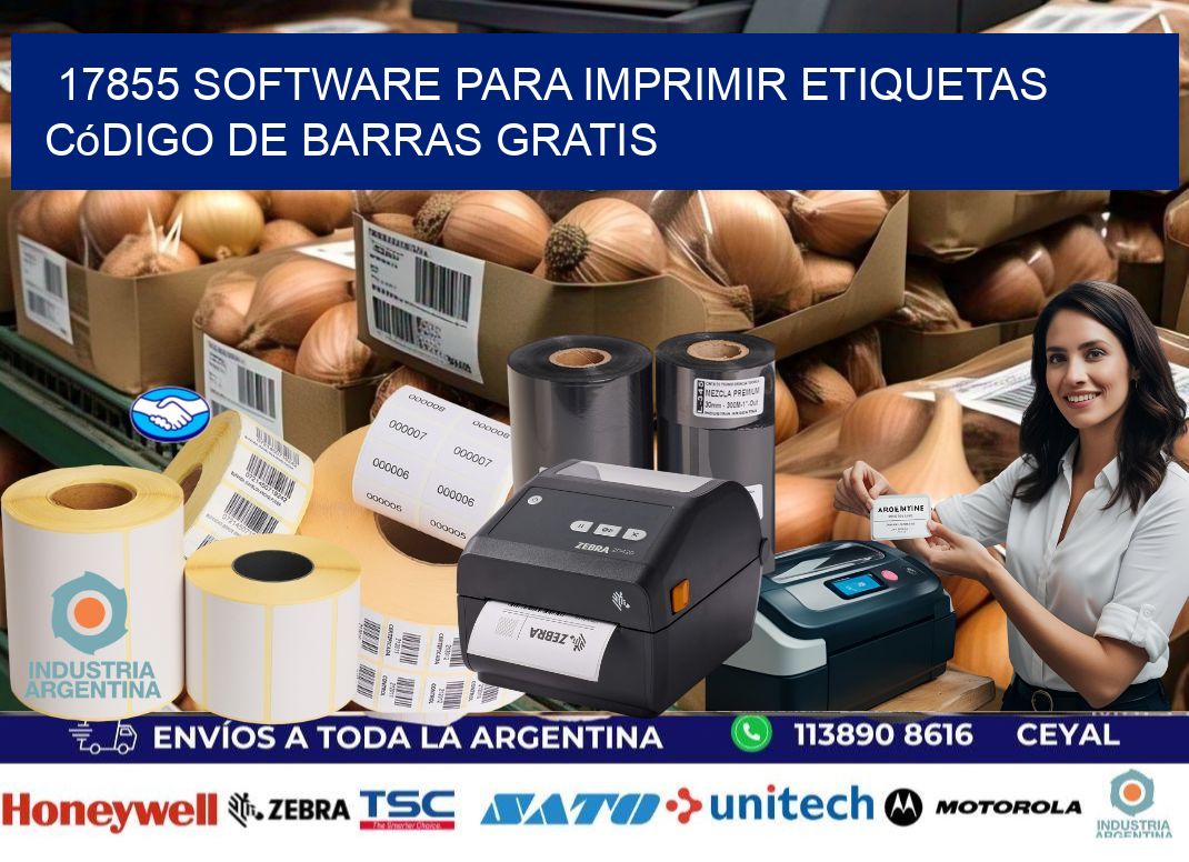 17855 Software para imprimir etiquetas código de barras gratis