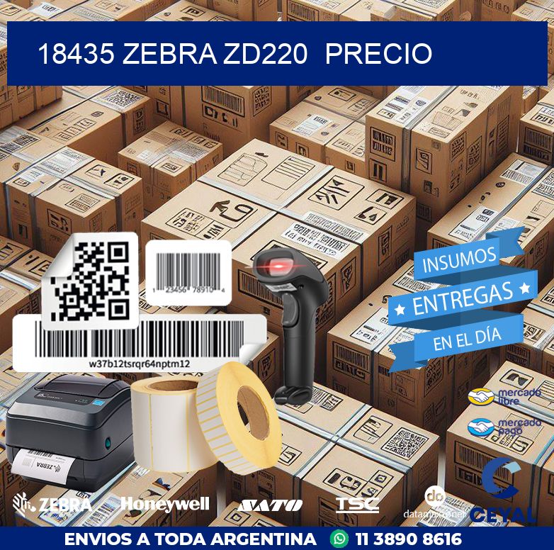 18435 Zebra ZD220  precio