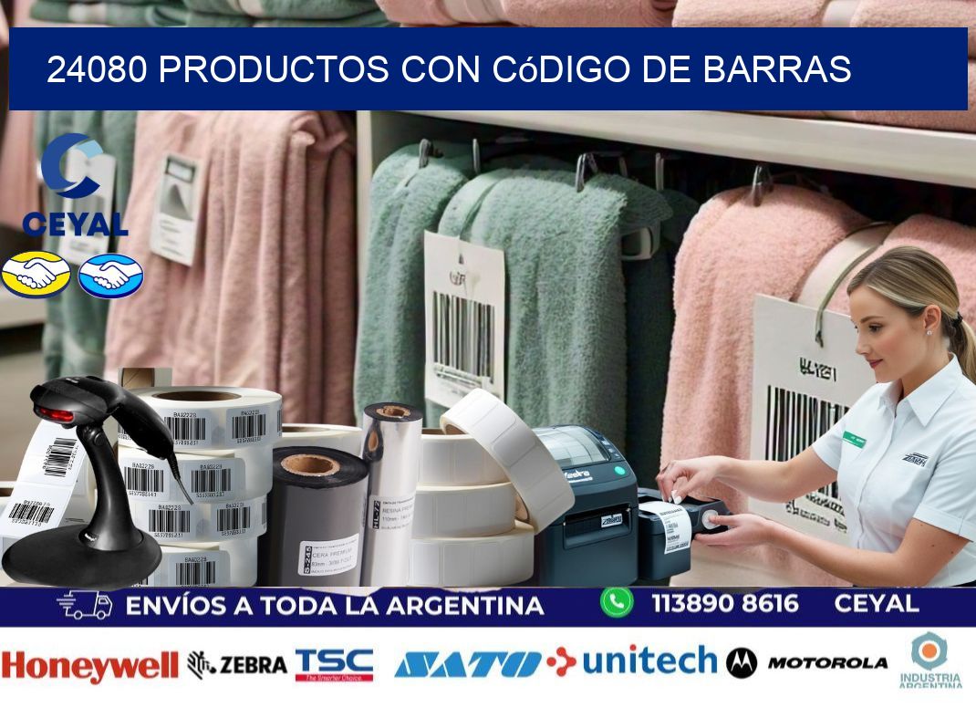 24080 Productos con código de barras
