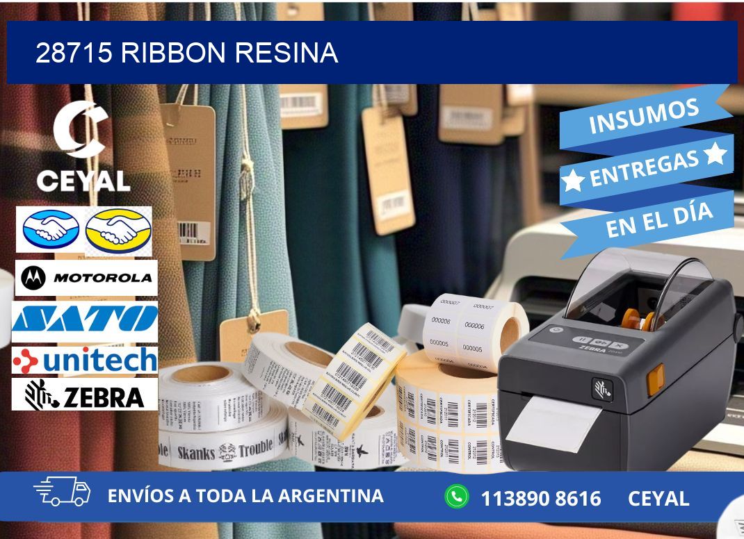 28715 Ribbon resina