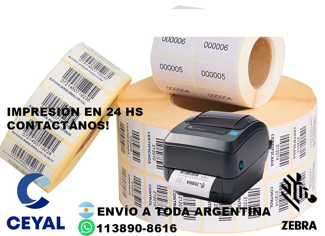 4380 Etiquetas para panificados y pastelería