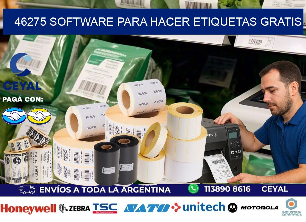 46275 Software para hacer etiquetas gratis