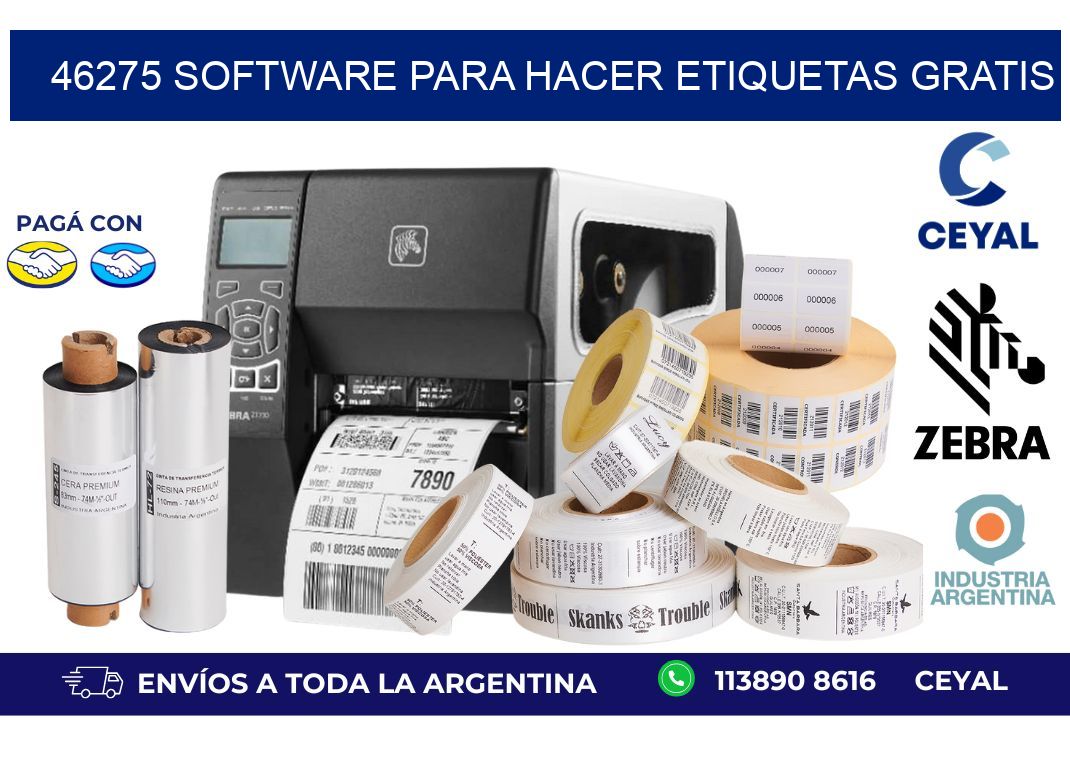 46275 Software para hacer etiquetas gratis