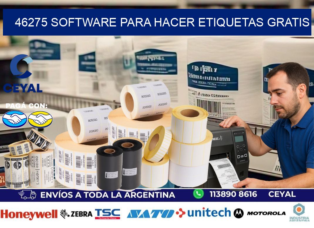 46275 Software para hacer etiquetas gratis