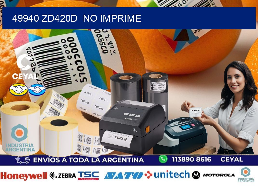 49940 ZD420d  no imprime