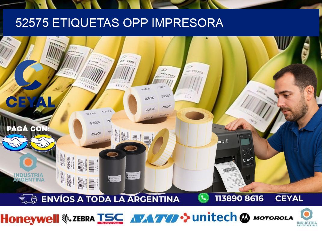 52575 etiquetas opp impresora