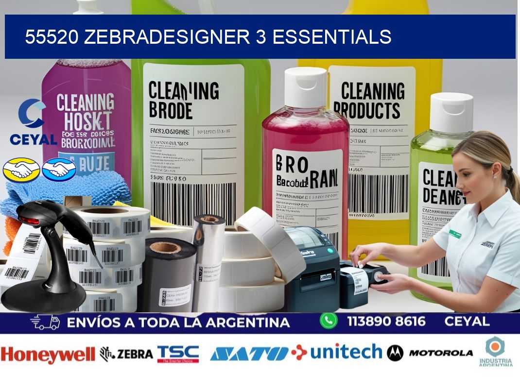 55520 ZebraDesigner 3 Essentials