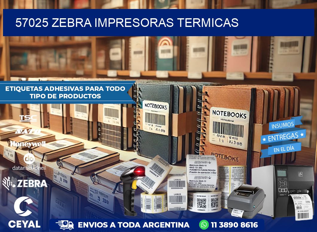 57025 Zebra impresoras termicas
