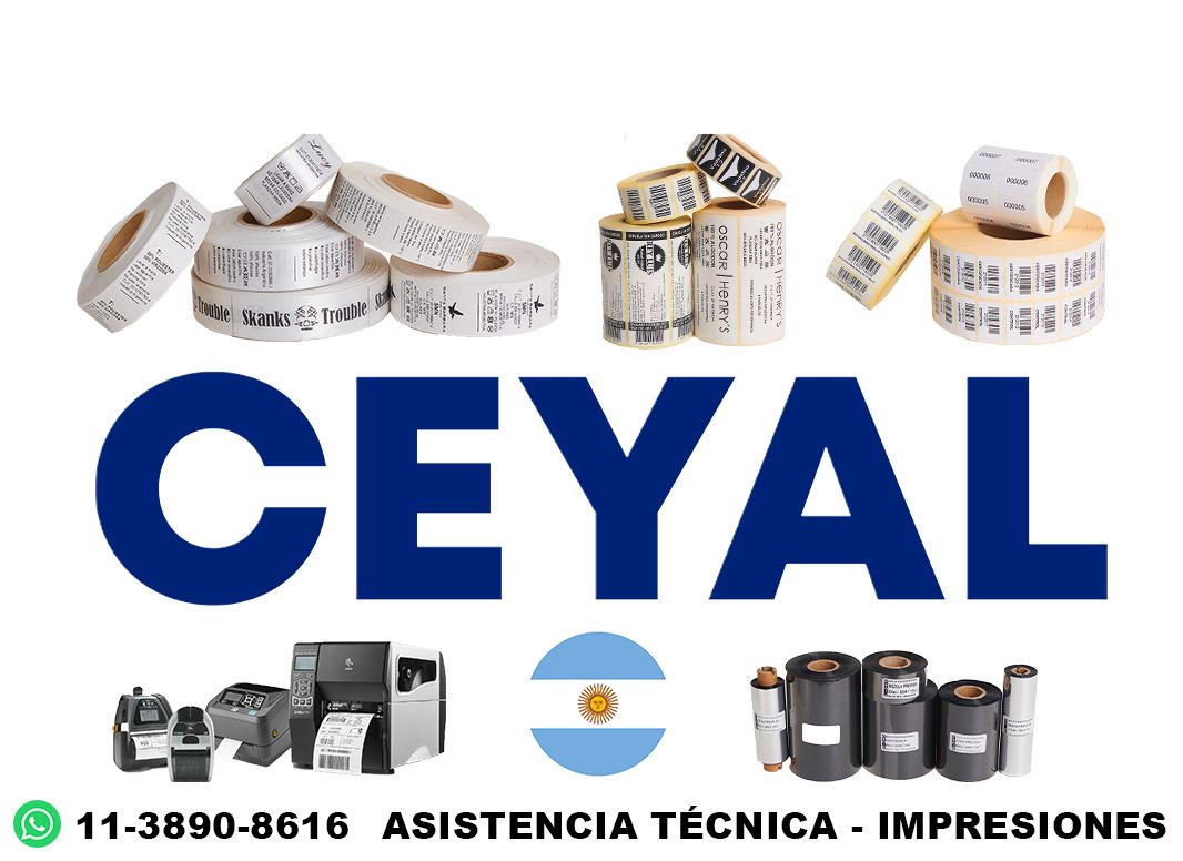 6440 Etiquetas con código de barras EAN