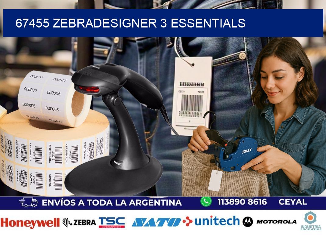 67455 ZebraDesigner 3 Essentials