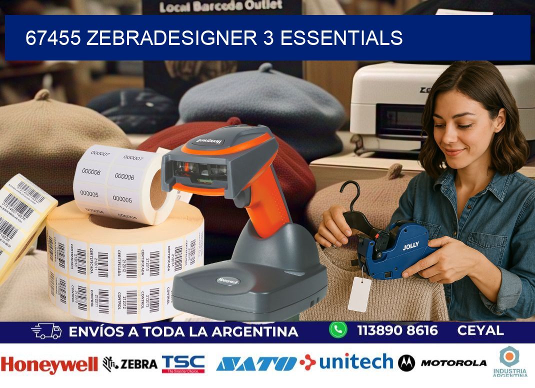 67455 ZebraDesigner 3 Essentials