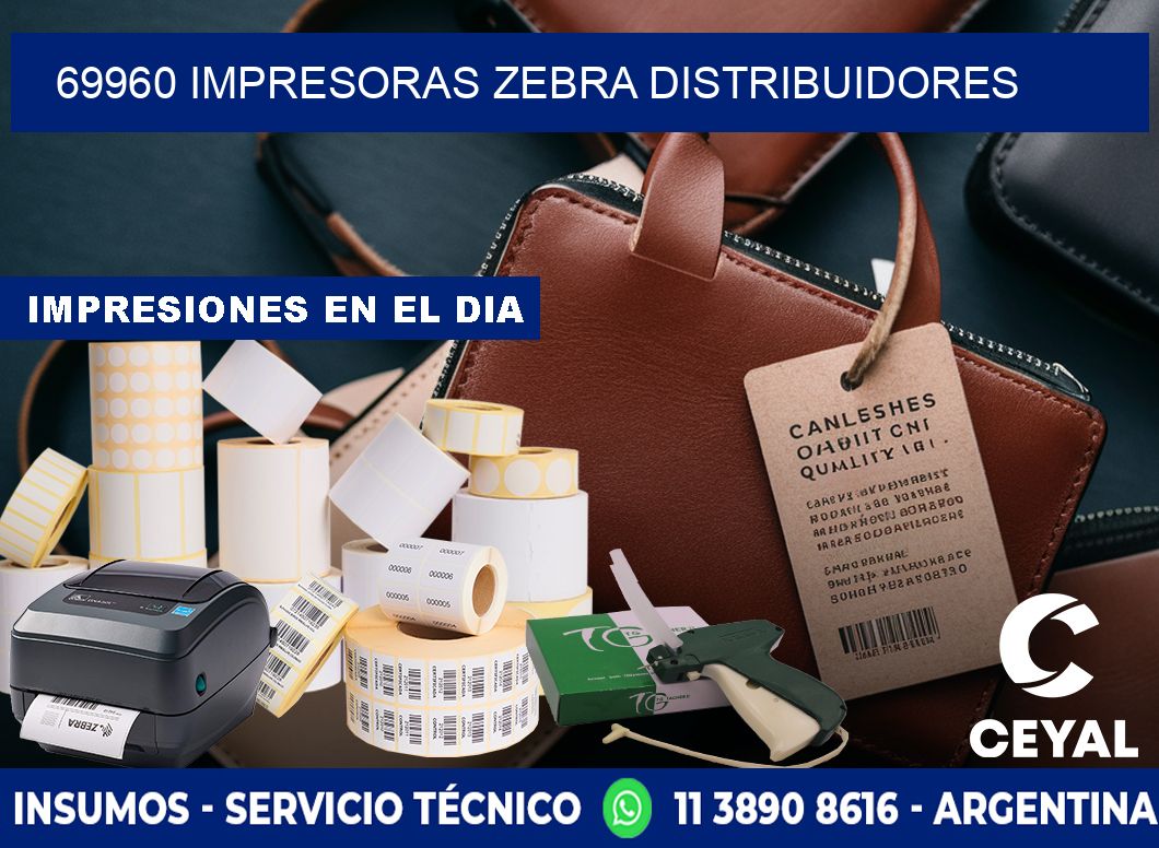 69960 impresoras Zebra distribuidores