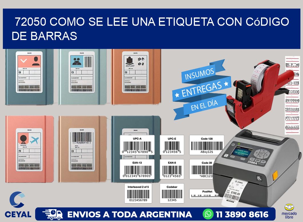 72050 Como se lee una etiqueta con código de barras