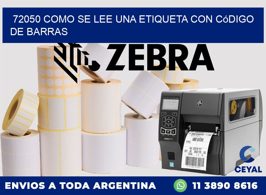 72050 Como se lee una etiqueta con código de barras