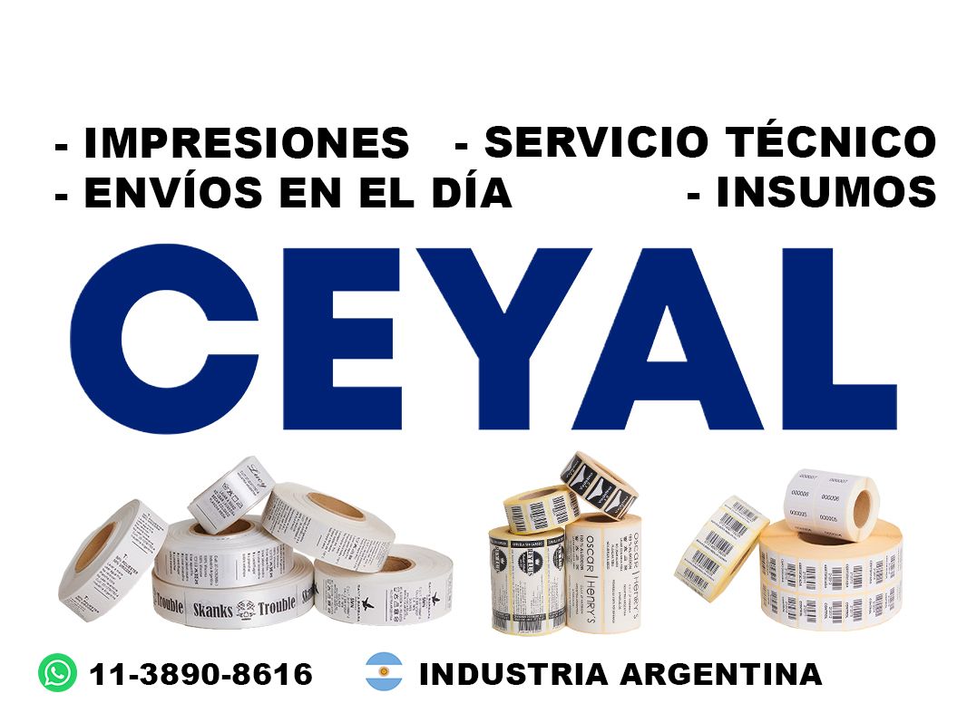 73005 etiquetas con talles