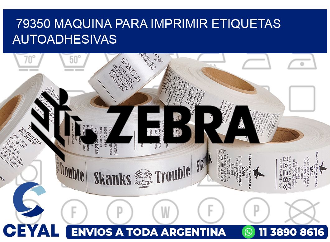 79350 maquina para imprimir etiquetas autoadhesivas