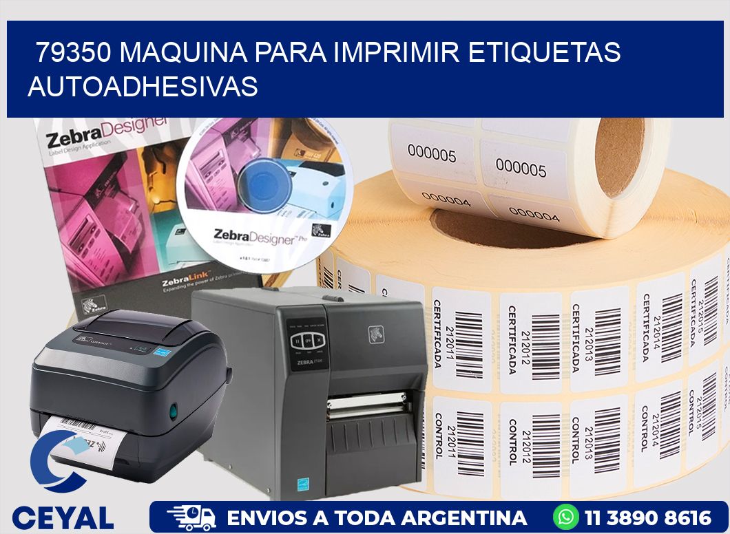 79350 maquina para imprimir etiquetas autoadhesivas