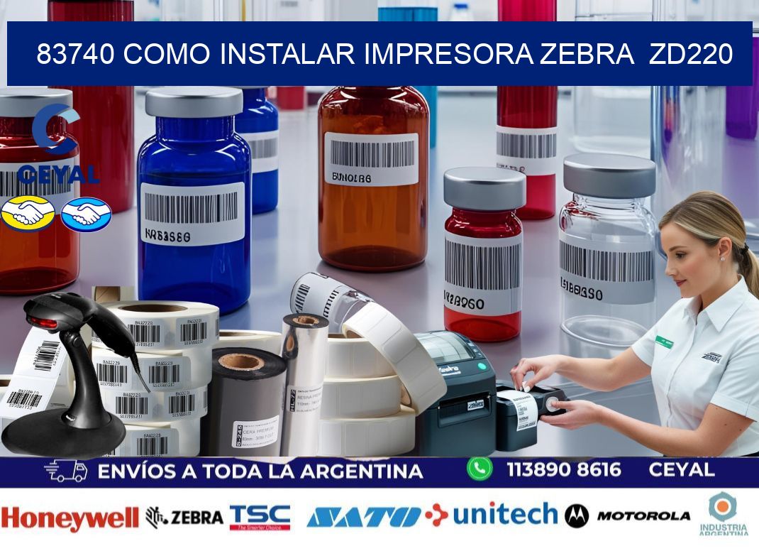 83740 Como instalar impresora Zebra  ZD220
