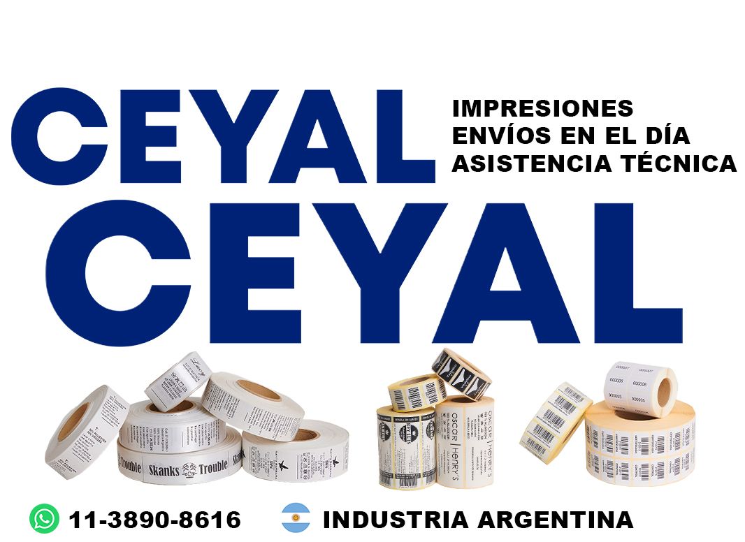 9470 Etiquetas industriales de alta tirada