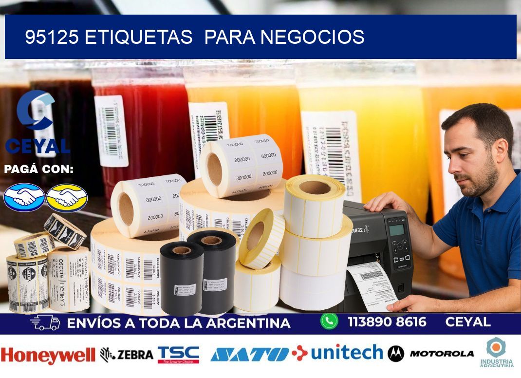 95125 etiquetas  para negocios