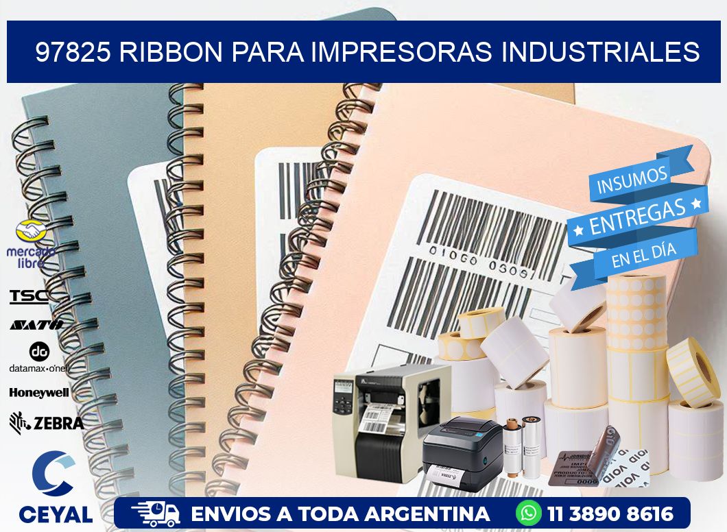 97825 Ribbon para impresoras industriales