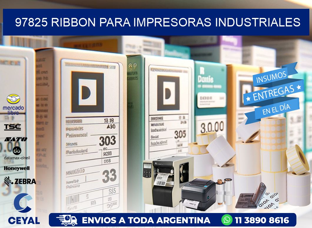 97825 Ribbon para impresoras industriales