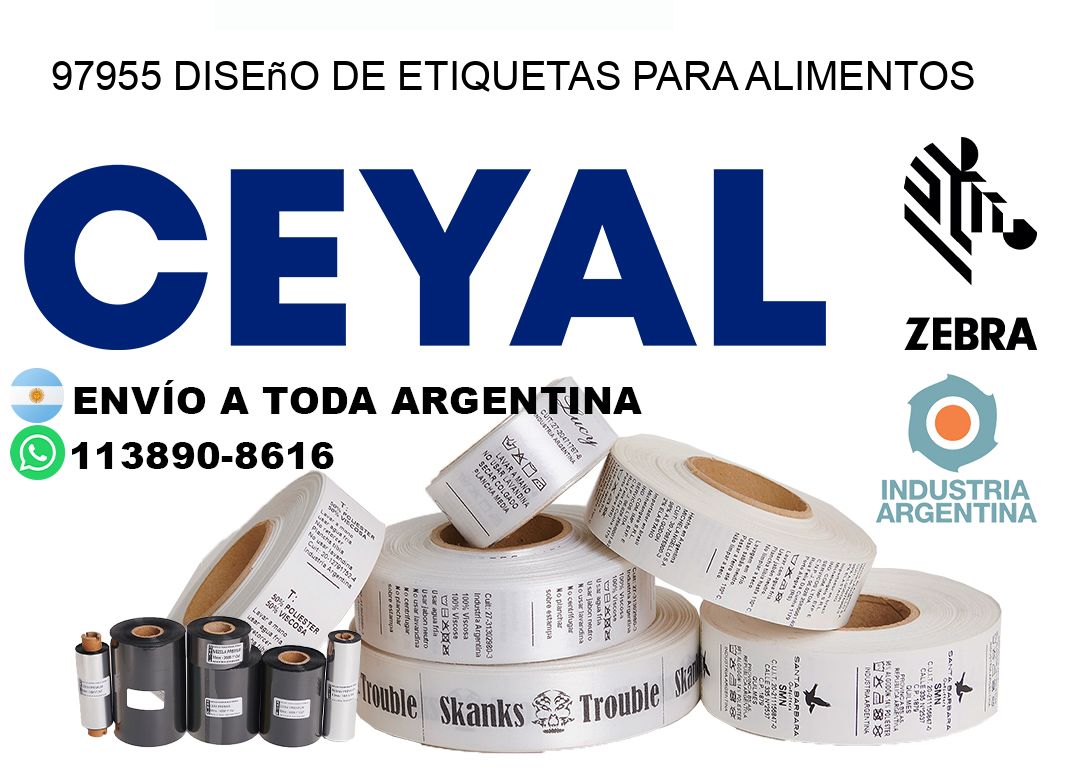 97955 Diseño de etiquetas para alimentos