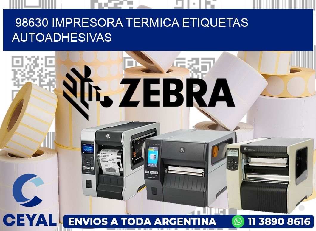 98630 Impresora termica etiquetas autoadhesivas