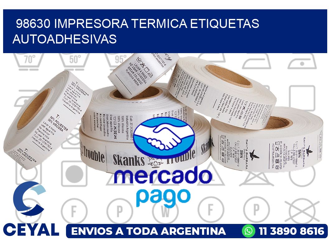 98630 Impresora termica etiquetas autoadhesivas