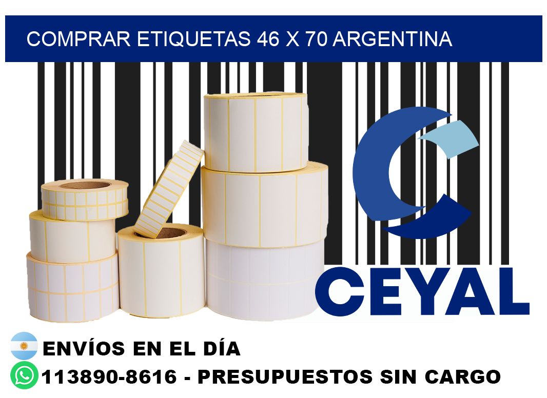Comprar etiquetas 46 x 70 argentina