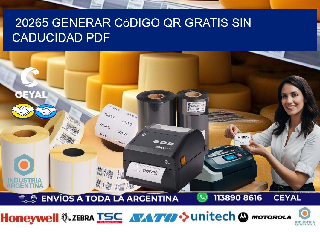 20265 Generar código QR gratis sin caducidad PDF