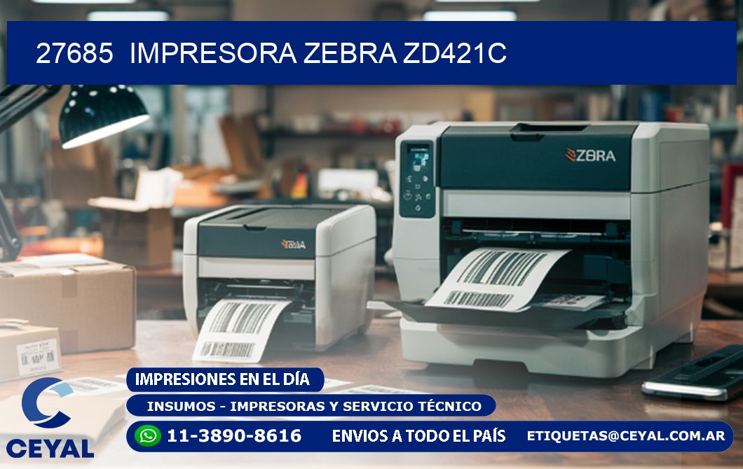27685 Impresora Zebra zd421c