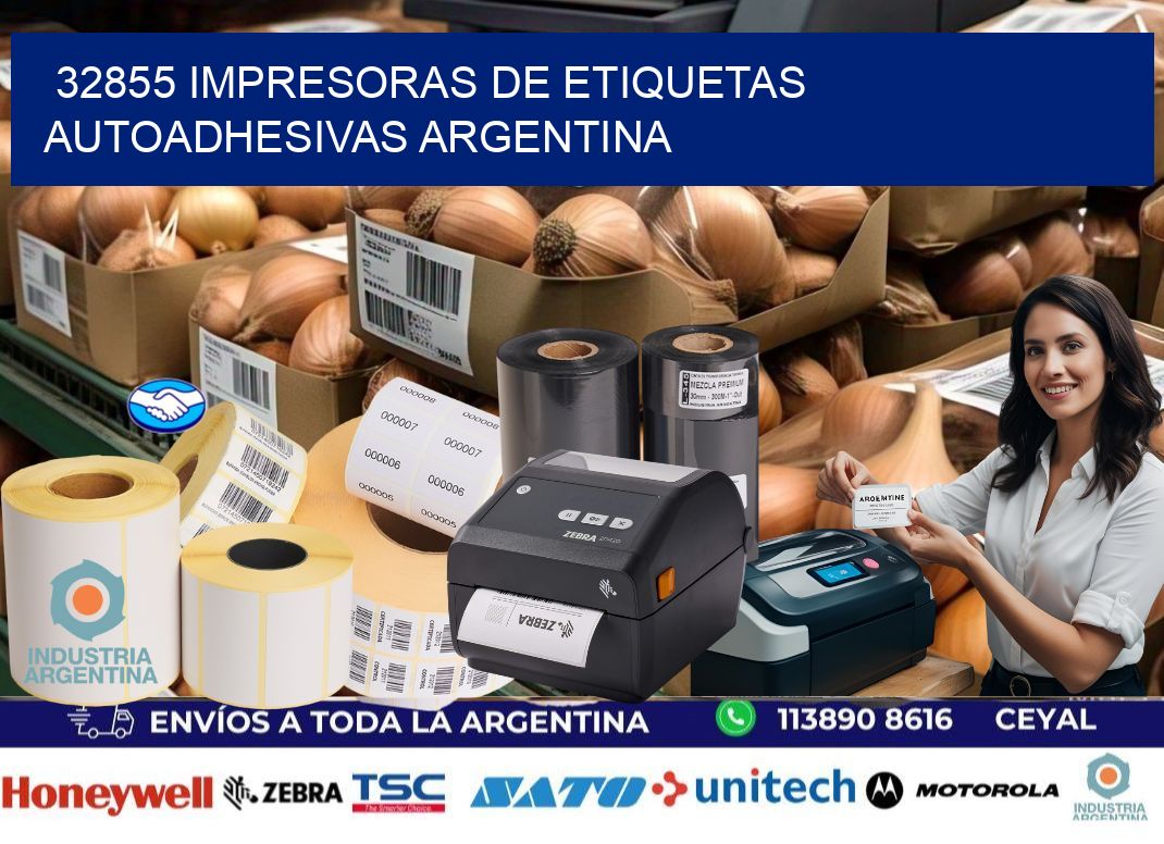 32855 Impresoras de etiquetas autoadhesivas argentina