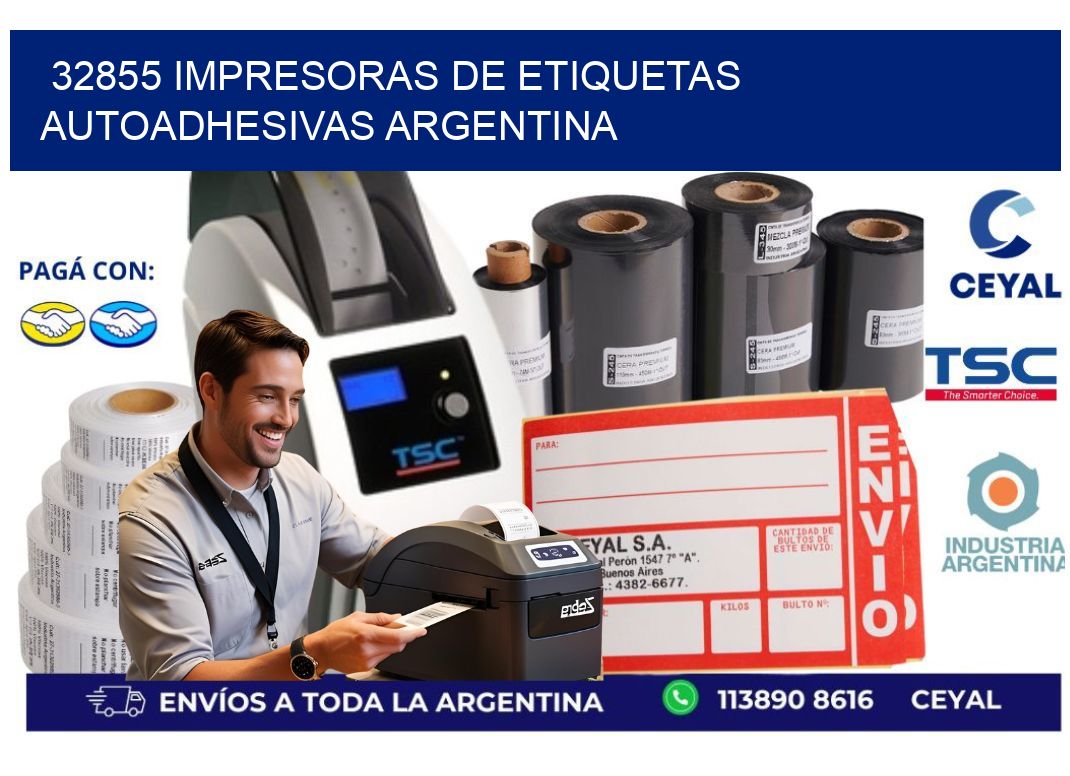 32855 Impresoras de etiquetas autoadhesivas argentina