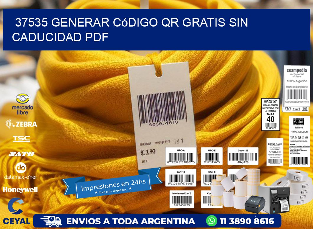 37535 Generar código QR gratis sin caducidad PDF