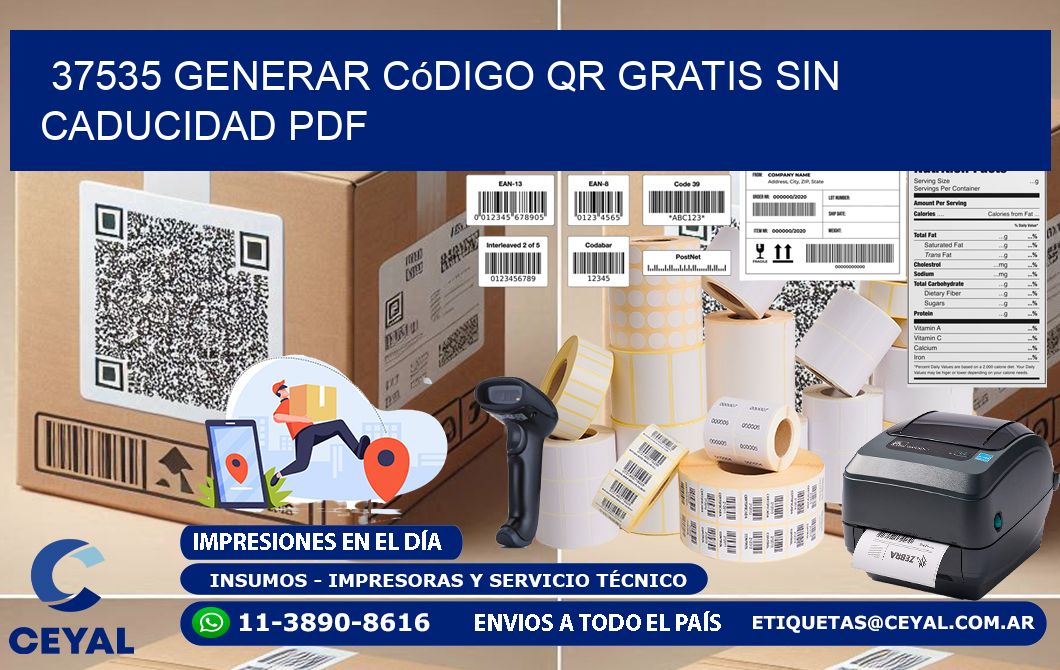 37535 Generar código QR gratis sin caducidad PDF