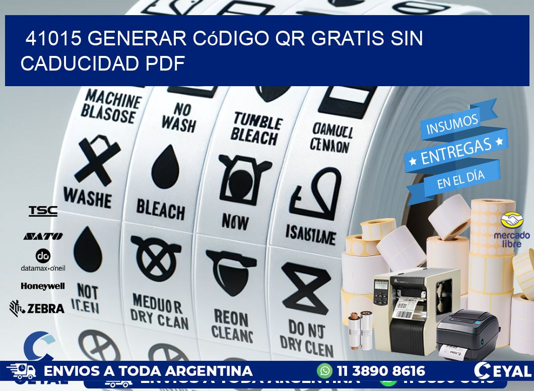 41015 Generar código QR gratis sin caducidad PDF