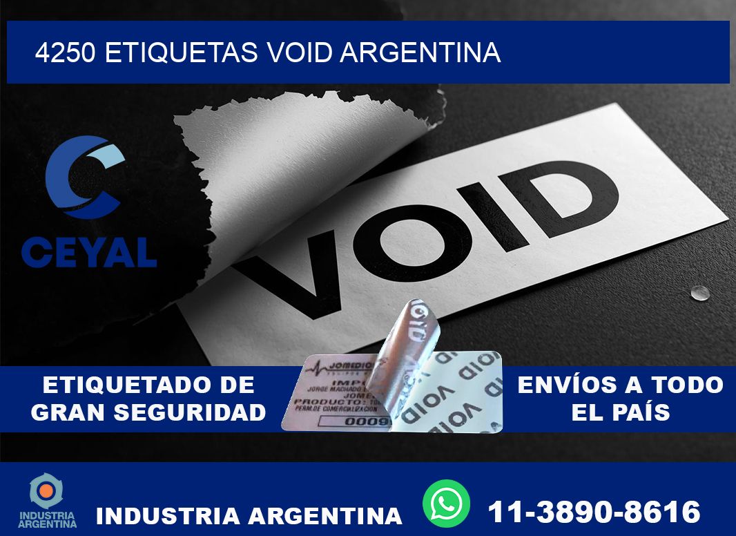 4250 etiquetas void argentina