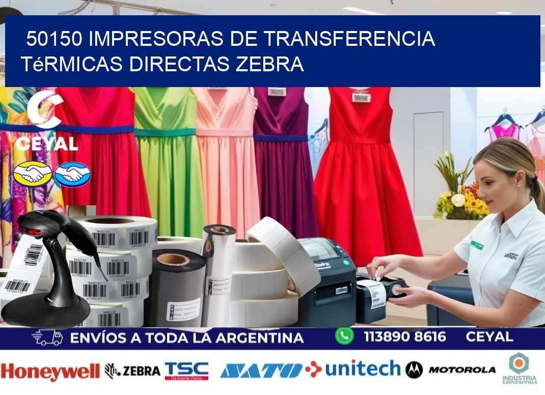 50150 impresoras de Transferencia térmicas directas zebra