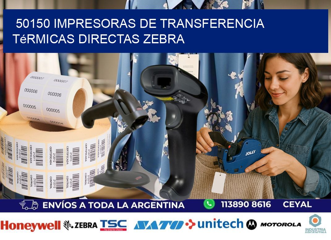 50150 impresoras de Transferencia térmicas directas zebra