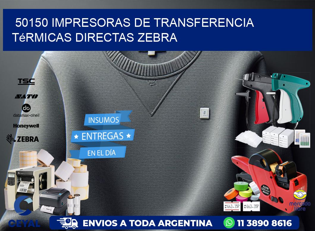 50150 impresoras de Transferencia  térmicas directas zebra
