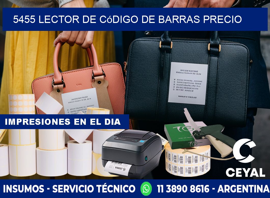 5455 Lector de código de barras precio