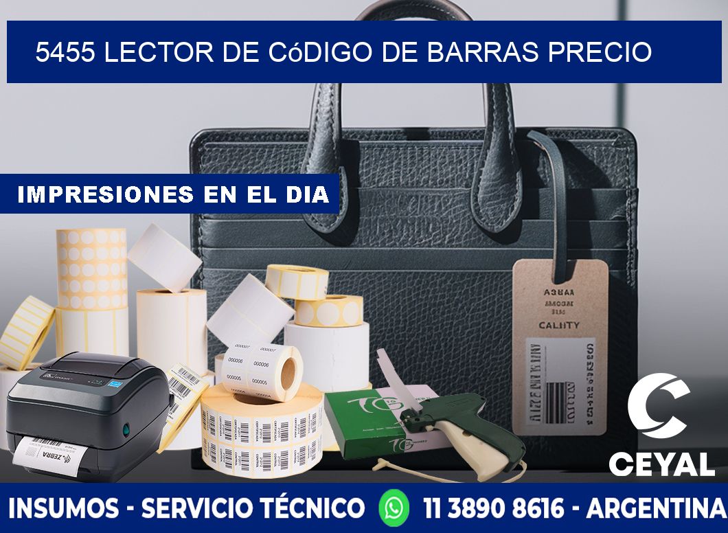 5455 Lector de código de barras precio