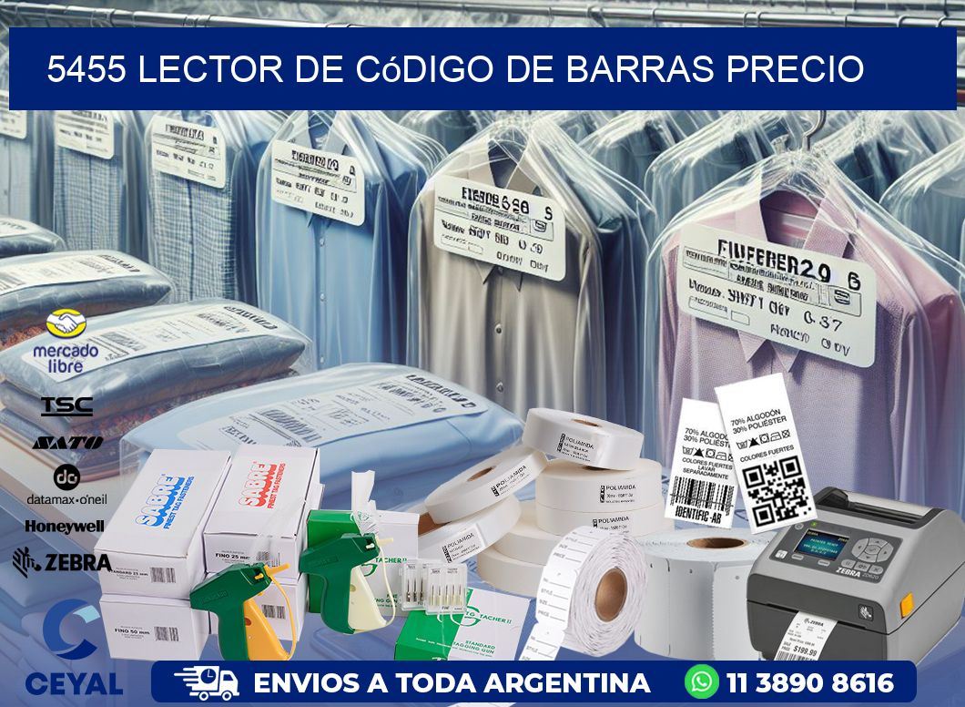 5455 Lector de código de barras precio