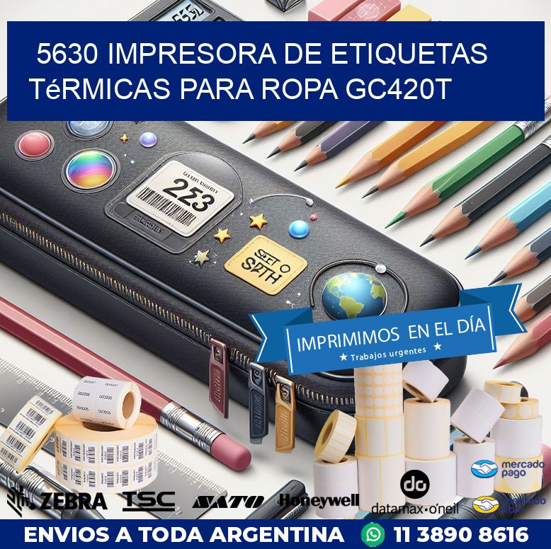 5630 impresora de etiquetas térmicas para ropa GC420T