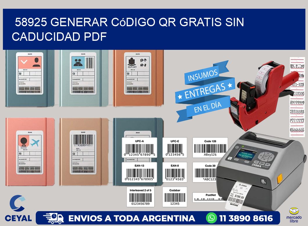 58925 Generar código QR gratis sin caducidad PDF