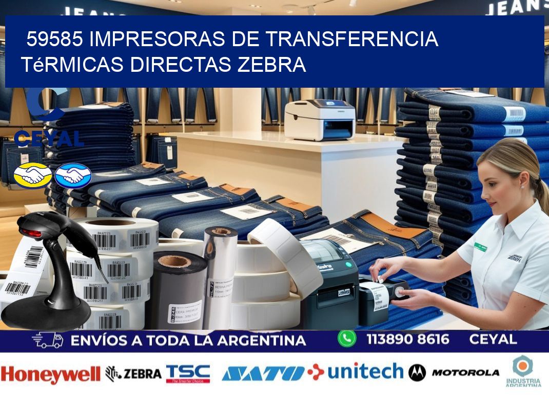 59585 impresoras de Transferencia  térmicas directas zebra